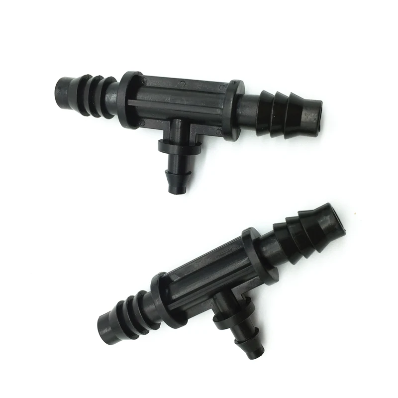 Тройник коннектор для полива сада 200 шт 8/11 мм 4/7 мм|fitting reducer|pcs strikepcs camera |
