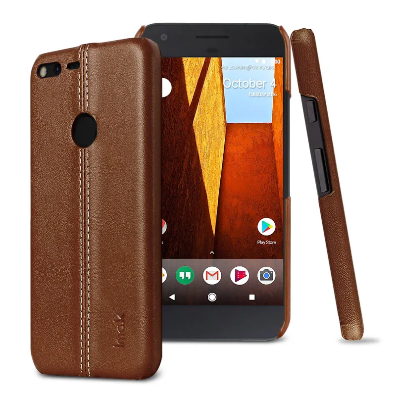 For Google Pixel / XL case IMAK Ruiyi Series Case PU leather pouch bags back cover for |