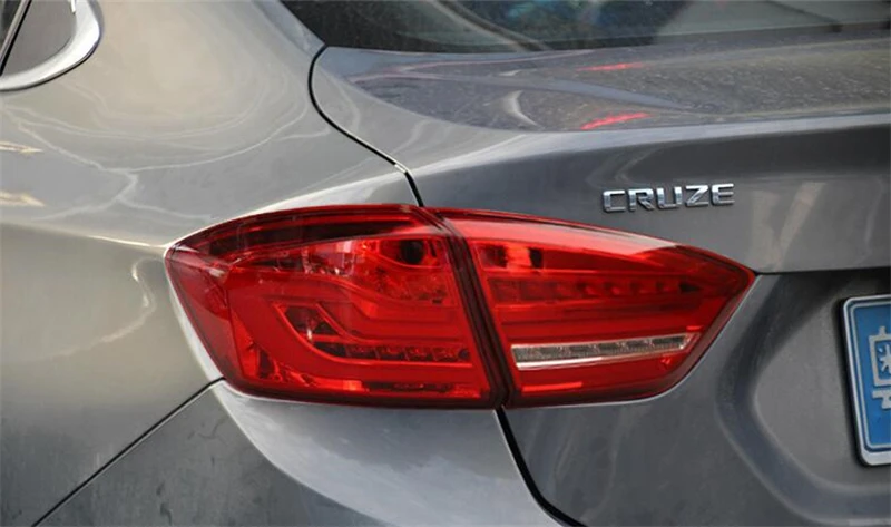Динамический сигнал поворота задние фонари для Chevrolet Cruze led задний блок освещения DRL+ сигнал поворота+ тормоз+ задние фонари