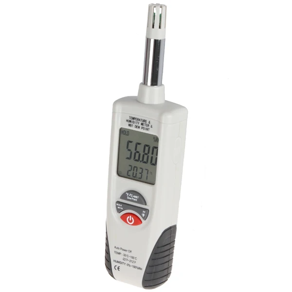 Multi-function Digital LCD Display Humidity & Temperature Meter Hygrometer Thermometer With Wet Bulb / Dew Point | Инструменты