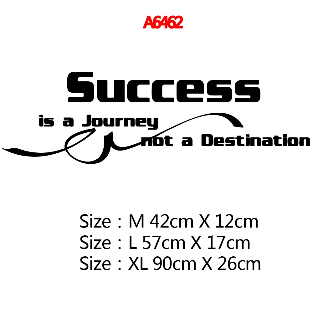 Креативный стиль удачные цитаты обои стикеры домашний декор ПВХ наклейка для