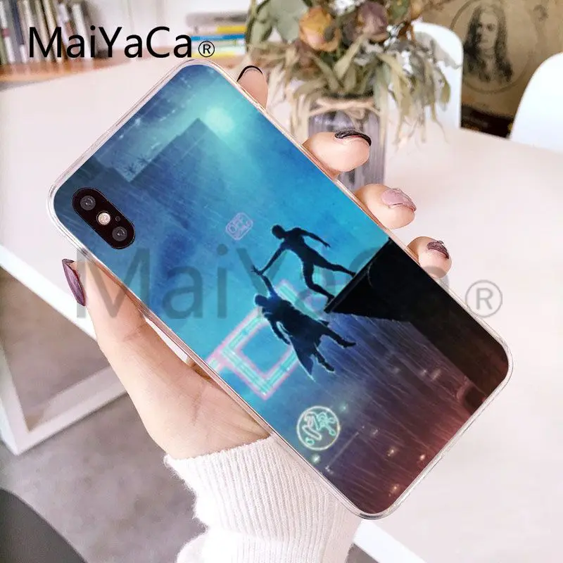 MaiYaCa Blade Runner 2049 мягкий чехол для телефона из ТПУ с рисунком iphone X 8 8plus прозрачный и 7