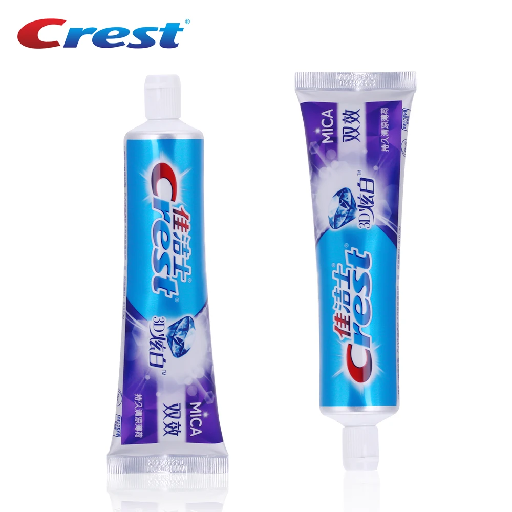 Зубная паста Crest 3D White с двойным эффектом 120 г * 2 шт.|flavored toothpaste|whitening toothpastefluoride