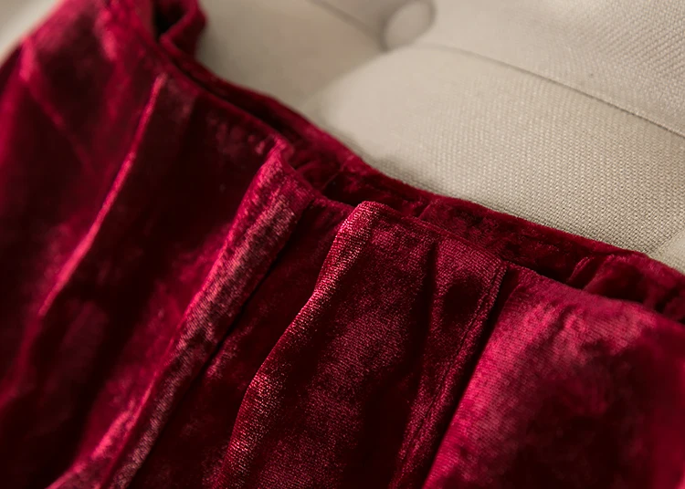 Женские широкие шорты из натурального шелка и бархата Короткие осенние 100% с