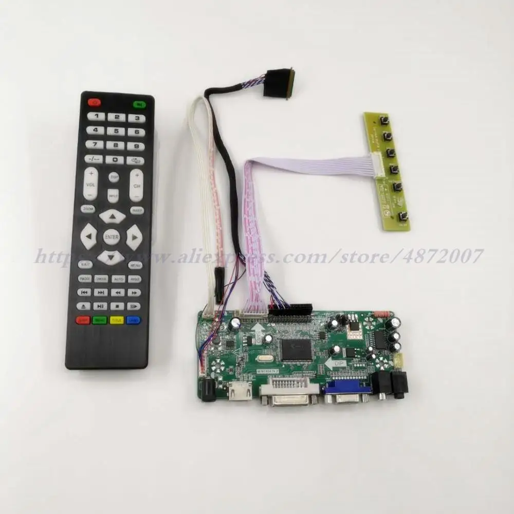 ТВ HDMI VGA AV USB аудио LCD плата контроллера для 14 &quot15 6&quot B140XW01 B156XW02 LP156WH2 B156XW04 B156XTN02.1
