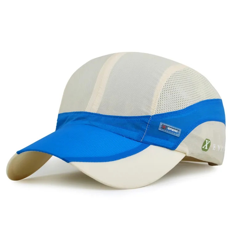 Летние Стильные быстросохнущие бейсболки для мужчин и женщин с сеткой An ti UV snapback