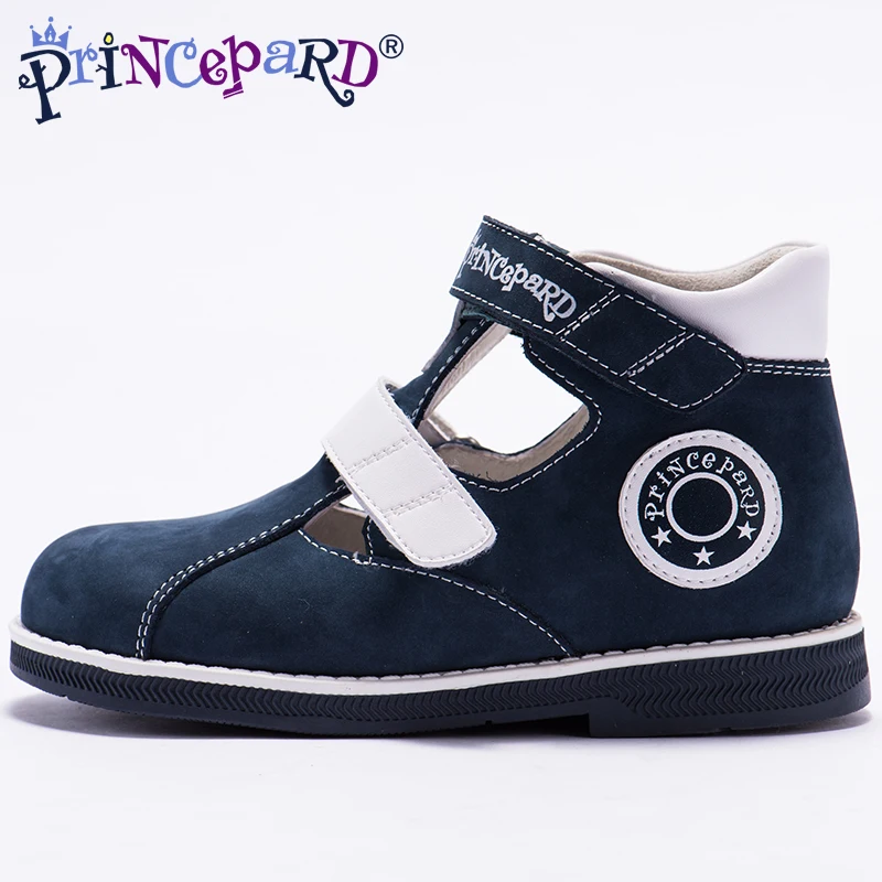 Princepard 2018 горячая Распродажа ортопедическая обувь для мальчиков темно синие