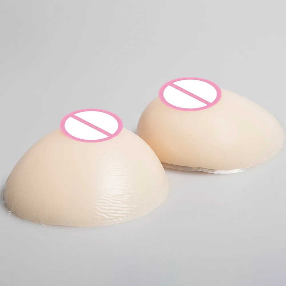 

800g/pair Artificial Silicone Boobs Silicone Breast Forms Crossdresser Drag Queen Shemale Boobs C Cup White/Beige/Brown