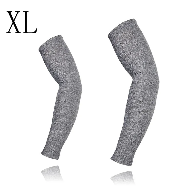 XL 1 пара, мужские, женские, для бега, нарукавники, для велоспорта, кемпинга, нарукавники, для баскетбола, локоть, быстросохнущие, нарукавники, для велоспорта, спорта - Цвет: XL