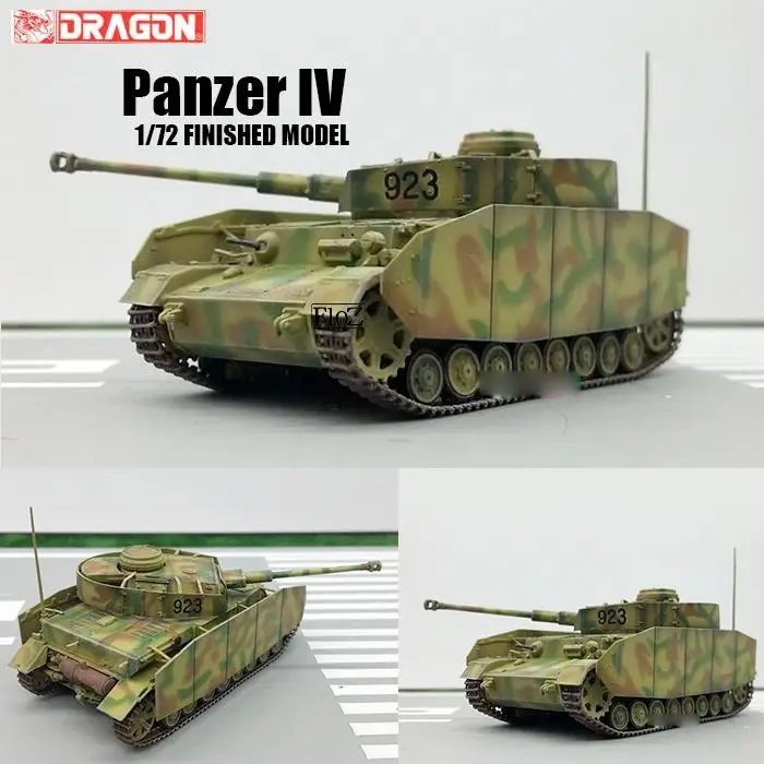 Дракон Второй мировой войны немецкий Panzer IV 1/72 Танк модель готовая без литья под