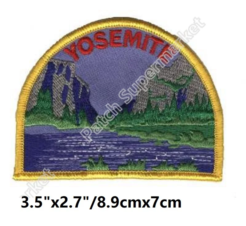 Yosemite California Patch полукупол El Capitan сувениры для путешествий национальный парк