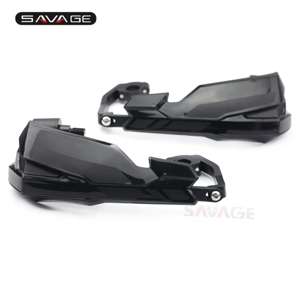 Black Handguard защита руля для YAMAHA MT07 FZ07 MT/ФЗ 07 MT-07 FZ-07- 16 17 рукавицы ручной падение защиты - Цвет: Black