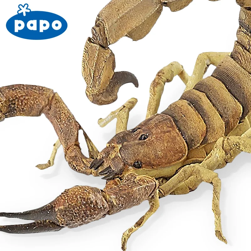 Papo дикие животные пластиковая модель Скорпион Младенческая ручная кукла