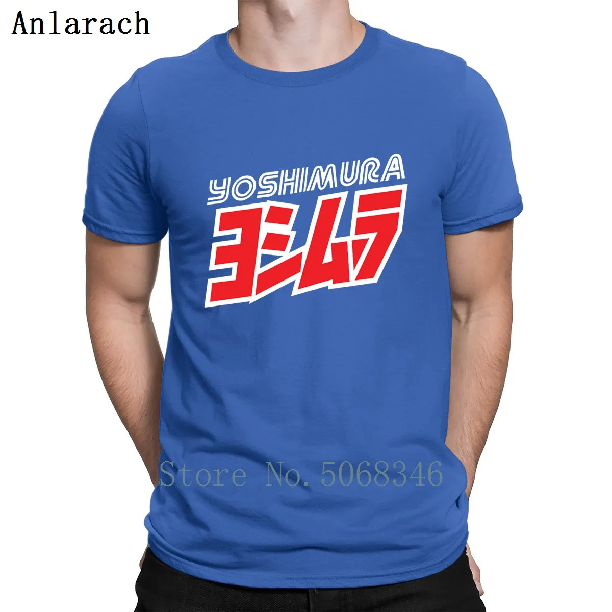 Yoshimura футболка весна осень нормальный принт New Новая модная свободная хлопковая