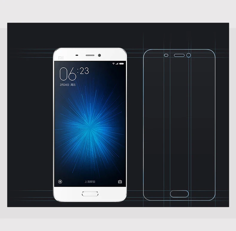25 шт./лот YIYONG 2.5D стекло Xiaomi mi 5 mi 5 закаленное стекло Xio mi A1 5X mi 5X Защита экрана для Xiaomi mi 5S 5C mi 5 S стекло