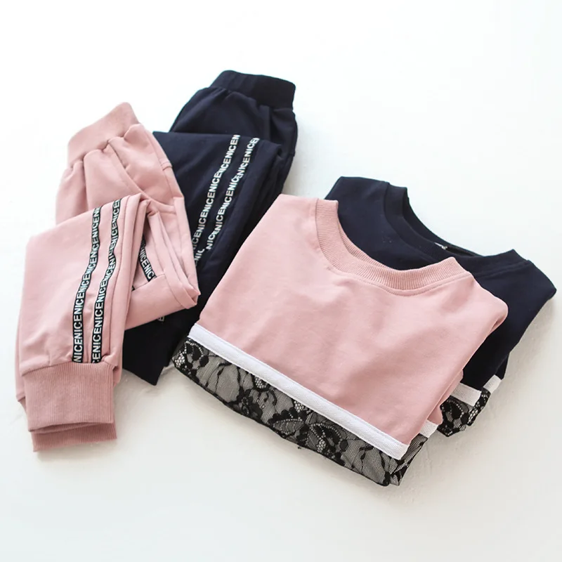 Комплекты одежды для детей осенняя одежда девочек комплект из 2 предметов