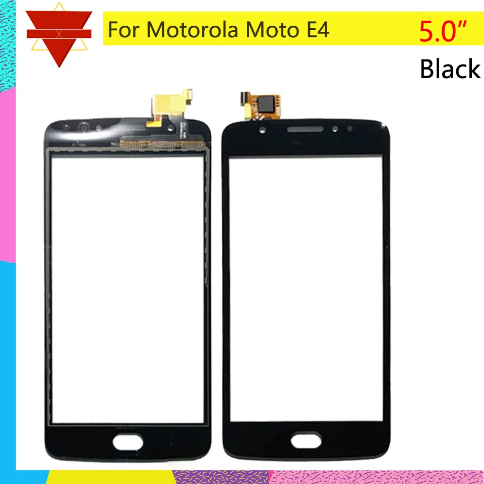 10 шт. сенсорный экран для Motorola Moto E4 XT1767 стекло передней панели объектив внешний Plus