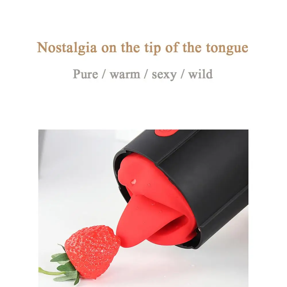 Автоматическая искусственная вагина мужские мастурбаторы чашка язык лизание