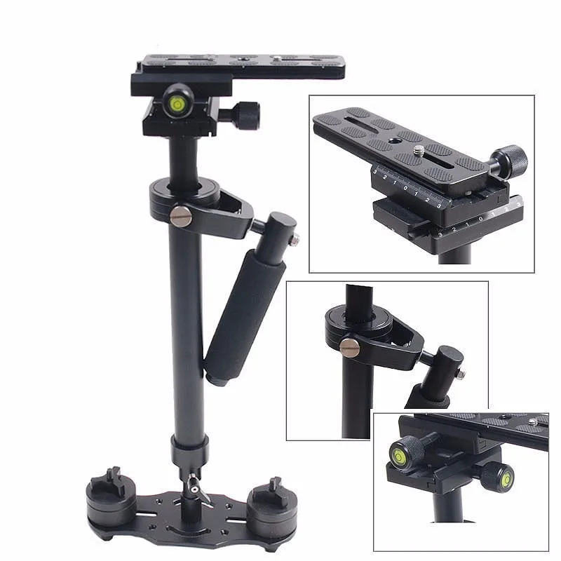 Steadicam s60 ручной камера стабилизатор видеоустойчивая камера DSLR Steadycam estabilizador de cameras minicam компактная видеокамера DV