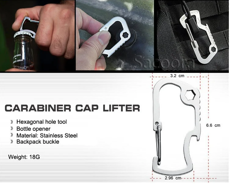 

100pcs Stainless Steel EDC Multifunction Outdoor Equipment Pocket Tool Travel Kits