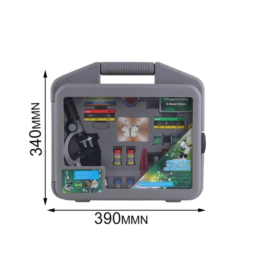 Новые студенты модные креативные HD высокой мощности Портативный микроскоп 1200