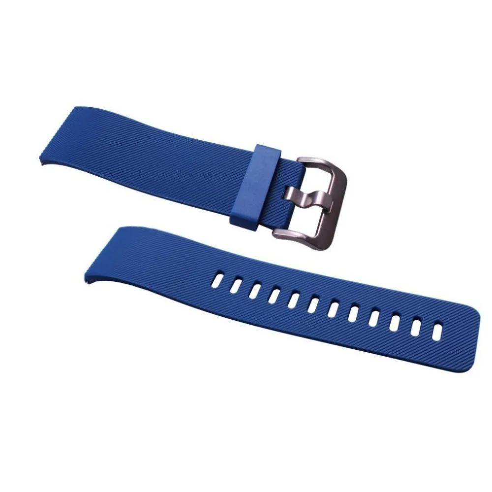 Силиконовый ремешок для Fitbit blaze Quick Release, мягкий резиновый спортивный запасной браслет ремешок для умных часов