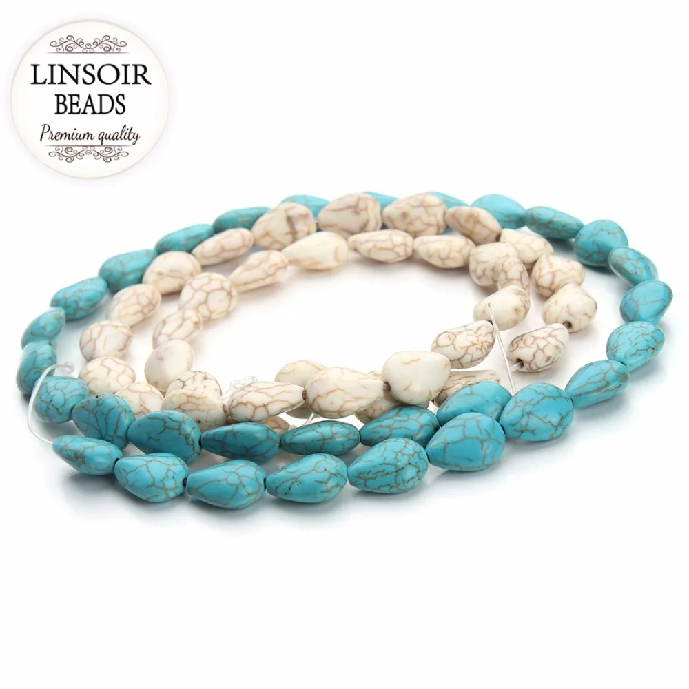 Бусины с каплями воды F1284 примерно 28 шт./упаковка 1 см * 4 см|loose stones|white seed beadbeads loose |