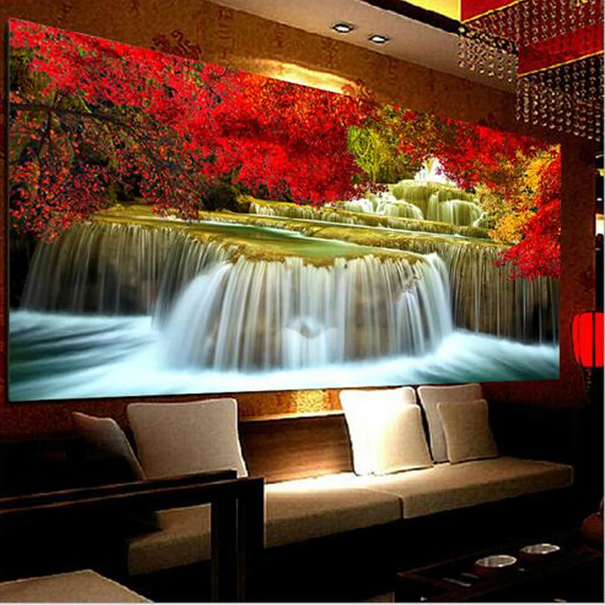 Мозаика Алмаз Вышивка Рукоделие 5D Сделай Сам Живопись Вышивки Крестом Пейзажи