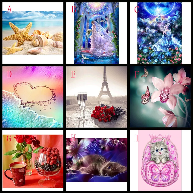 5D вышивка Картины со стразами живописные вставить поделки алмазов картина