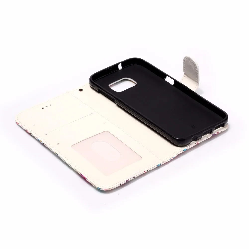 COATUNCLE Флип кожаный чехол для samsung Galaxy S7 Edge чехол для coque samsung S7 3D рельефный кошелек Чехол подставка чехол для телефона