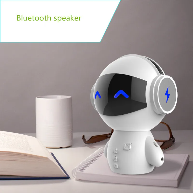 Робот беспроводной Bluetooth аудио креативный открытый мобильный телефон мини карты