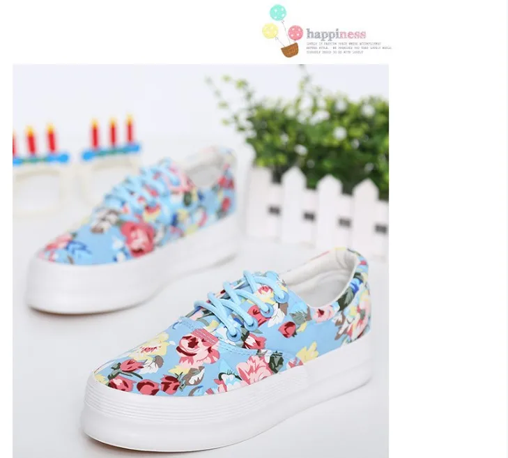free shipping Canvas women sneakers lace up adult sport shoes fashion design brand new A307 |