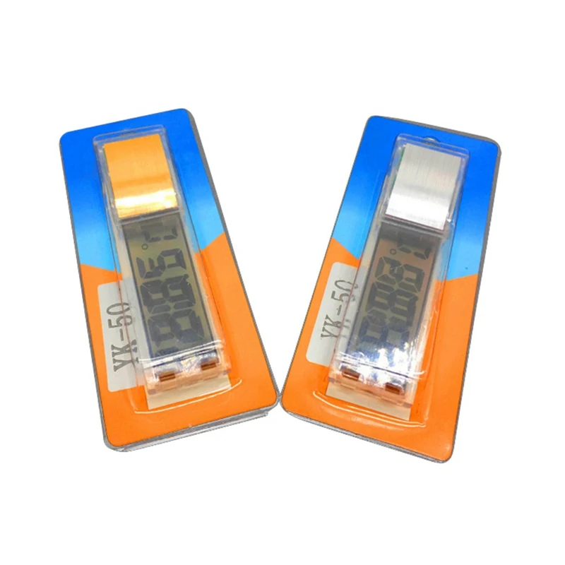 Прочный пластиковый металлический 3D цифровой электронный аквариумный термометр