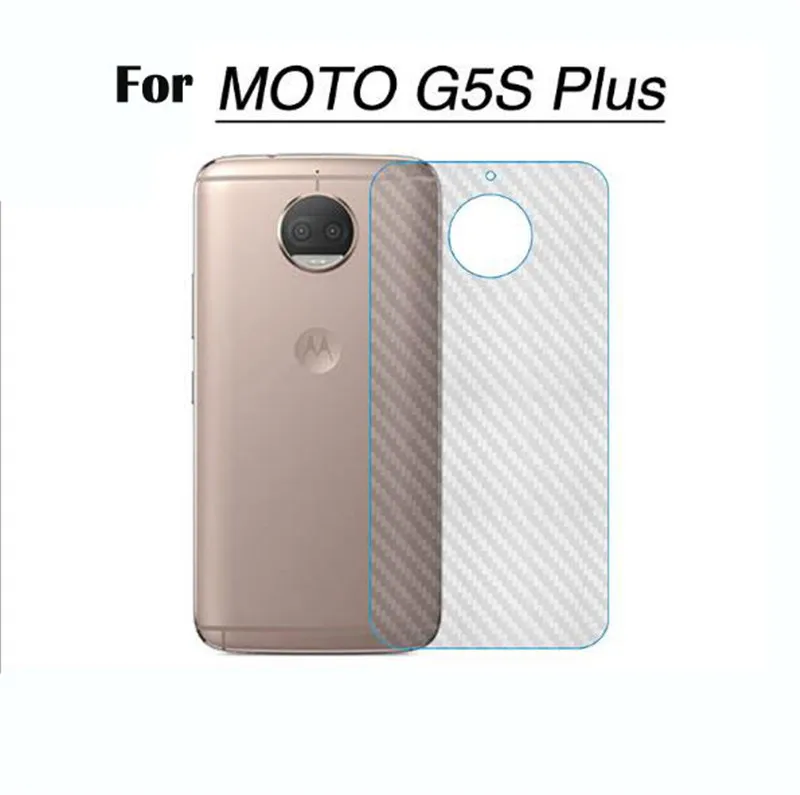 Для MOTO G5S G5 плюс C Z2 играть E4 Европа Версия Нескользящие углеродного волокна