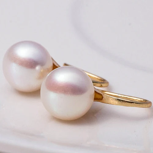 Hot Women Imitation Pearls Ball Hook Earrings Eardrops Bridal Wedding Party Jewelry 6Y9G 7FIB BEIX | Украшения и аксессуары