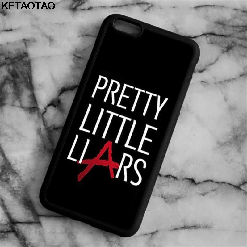 KETAOTAO Pretty Little Liars TV чехлы для телефонов iPhone 4S 5C 5S 6S 7 8 Plus XR XS Max X S8 6 Чехол Мягкий ТПУ