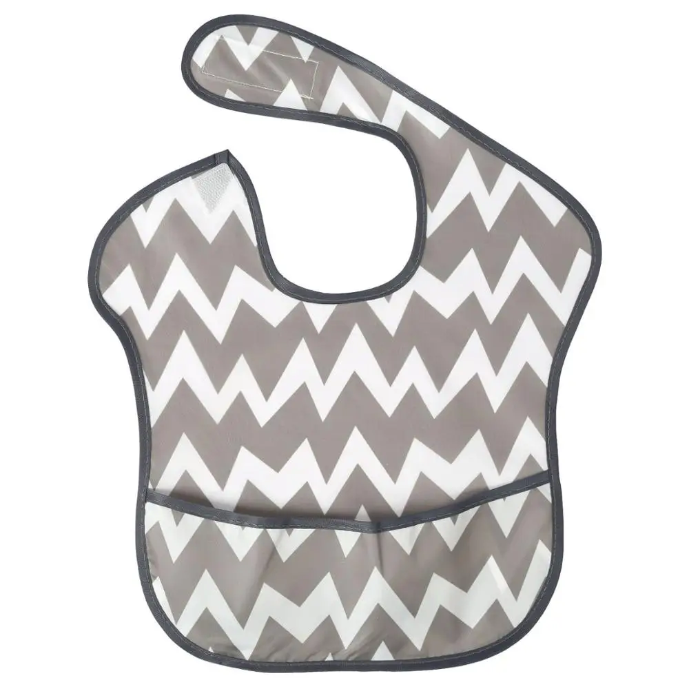 Детские нагрудники водонепроницаемые с карманом для кормления | Детская одежда и