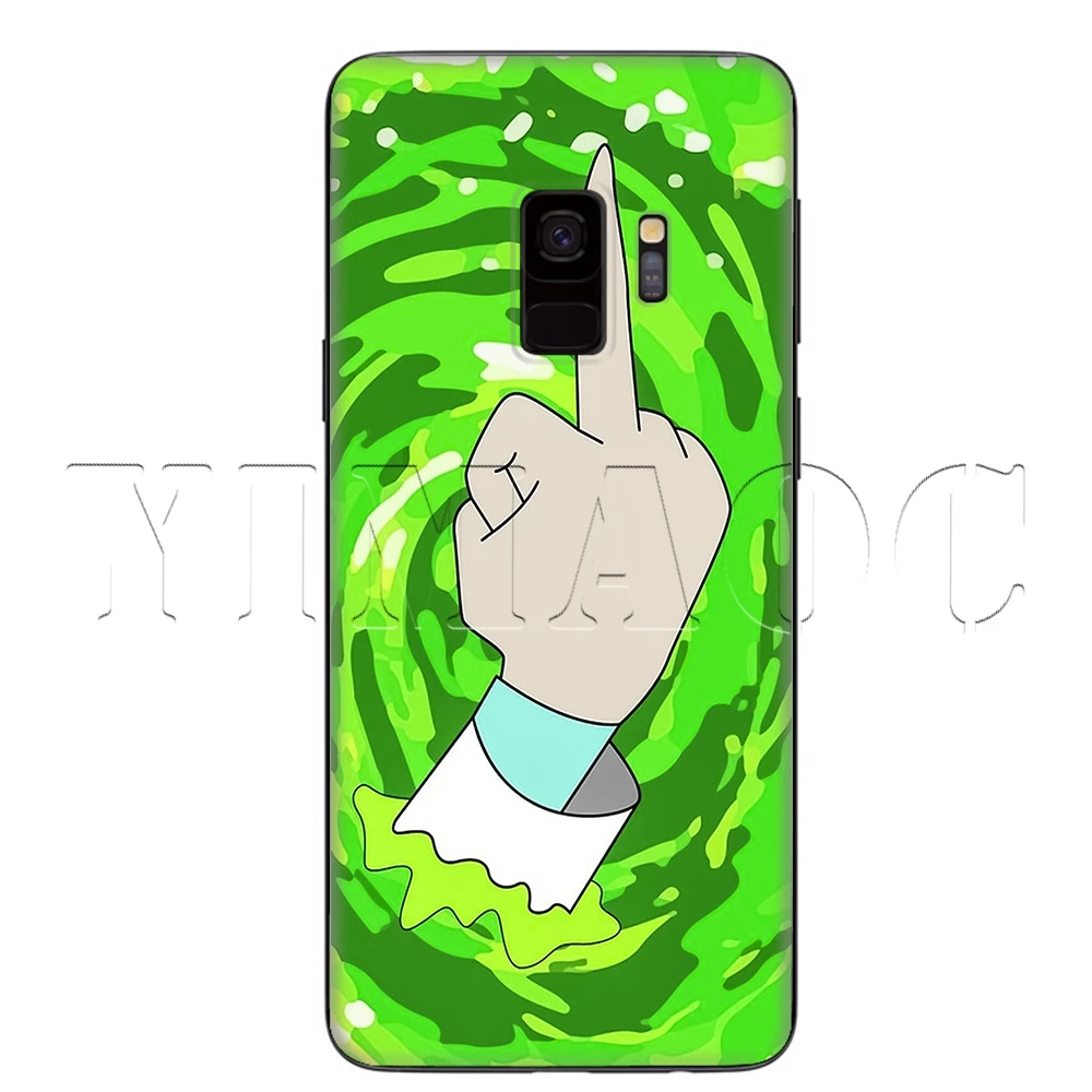 9 Yimaoc Рик и Морти чехол для samsung Galaxy A7 A8 A9 A10 A20 A30 A40 A50 A70 M10 M20 M30 S10e J6 плюс - Цвет: 9