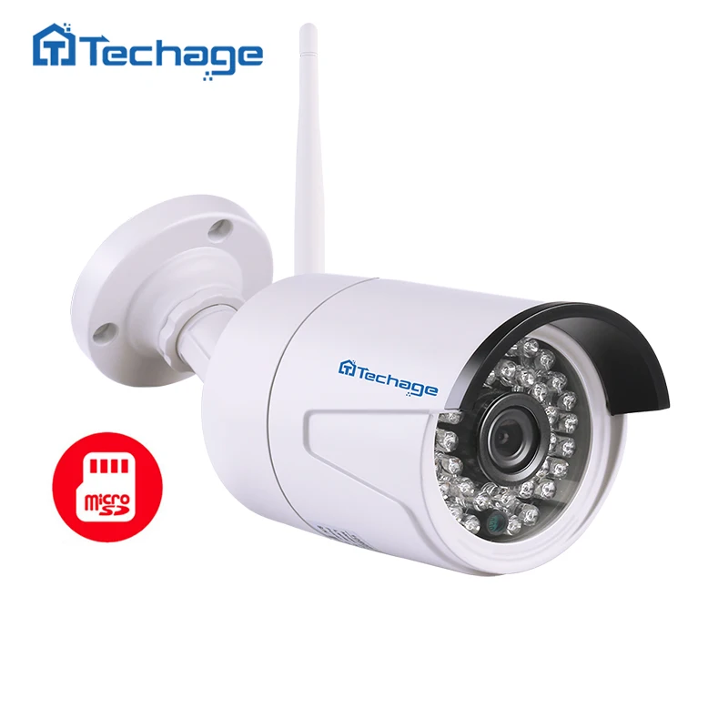 Techage 720 P 960 WI FI IP Камера Водонепроницаемый HD сети Беспроводной Indoor/Outdoor P2P Onvif SD TF