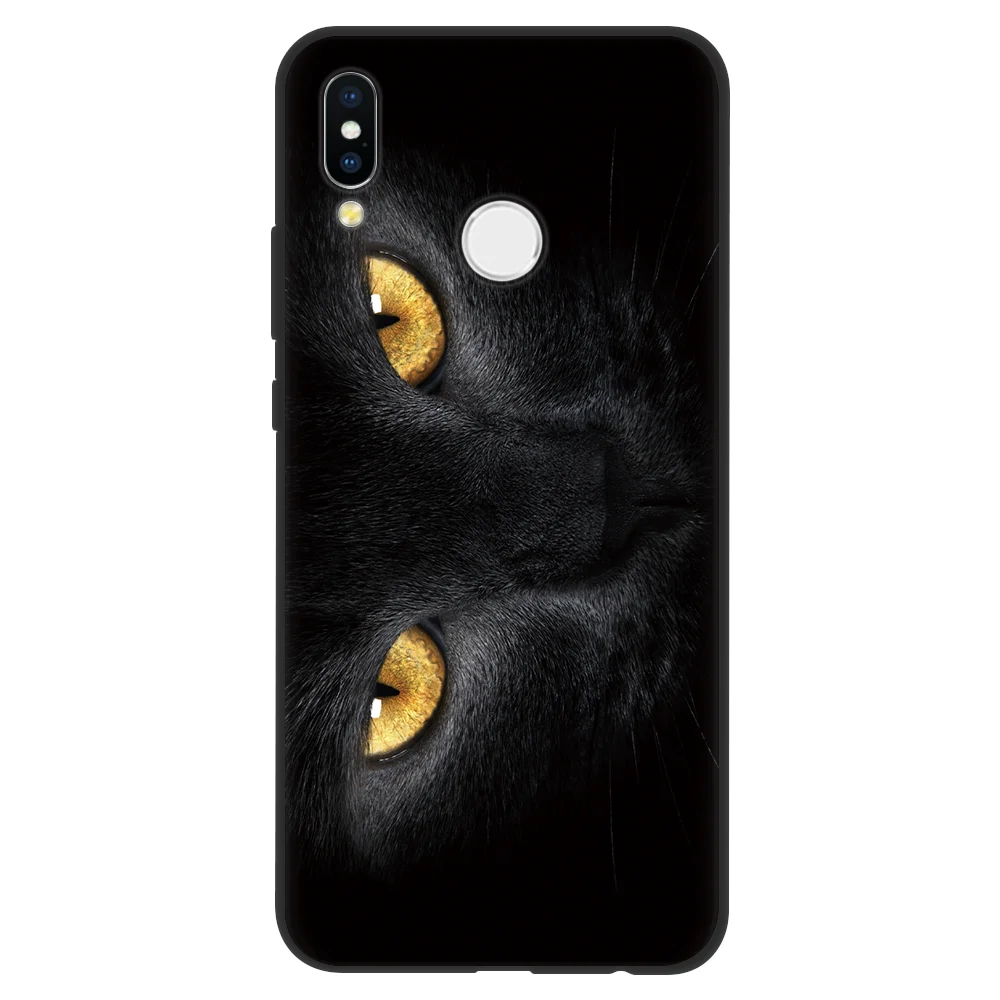 maohy Мультфильм чехол с котом TPU чехол s для huawei P30 P20 P10 P9 P8 Коврики 20 10 Pro Lite Coque для huawei Honor 7A Pro 8X 6A 9 Lite 10 Чехол - Цвет: maohy