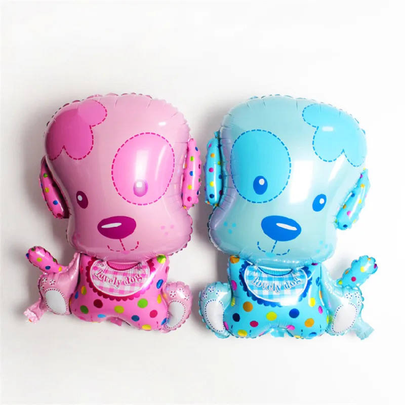 68*50 см Прекрасный Пёс из мультфильма Фольга шар для Chilidren День рождения украшения