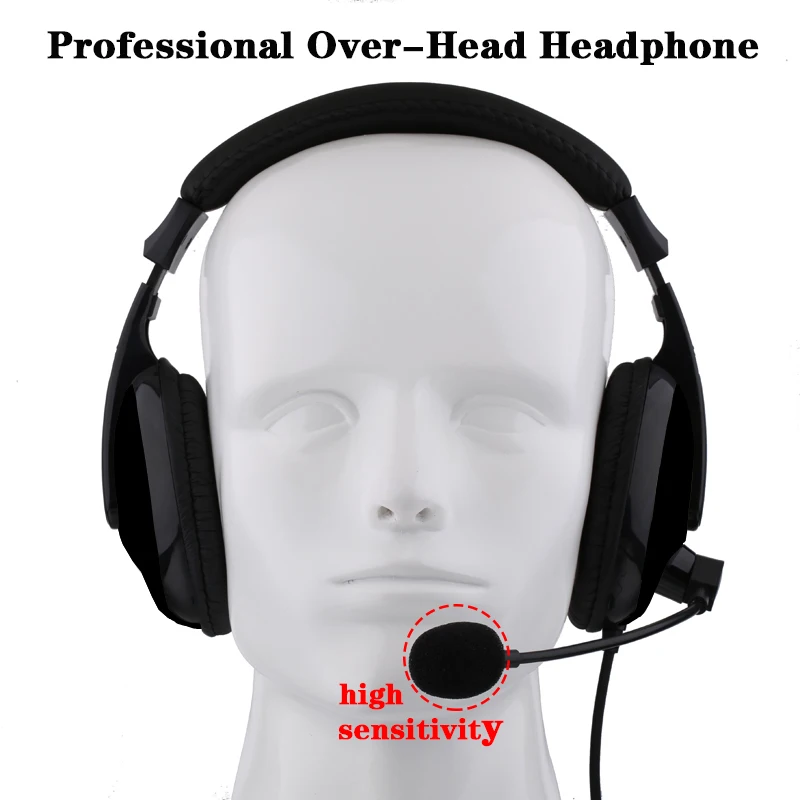 Проводные наушники с микрофоном регулируемые накладные Игровые Xbox One новинка 2018