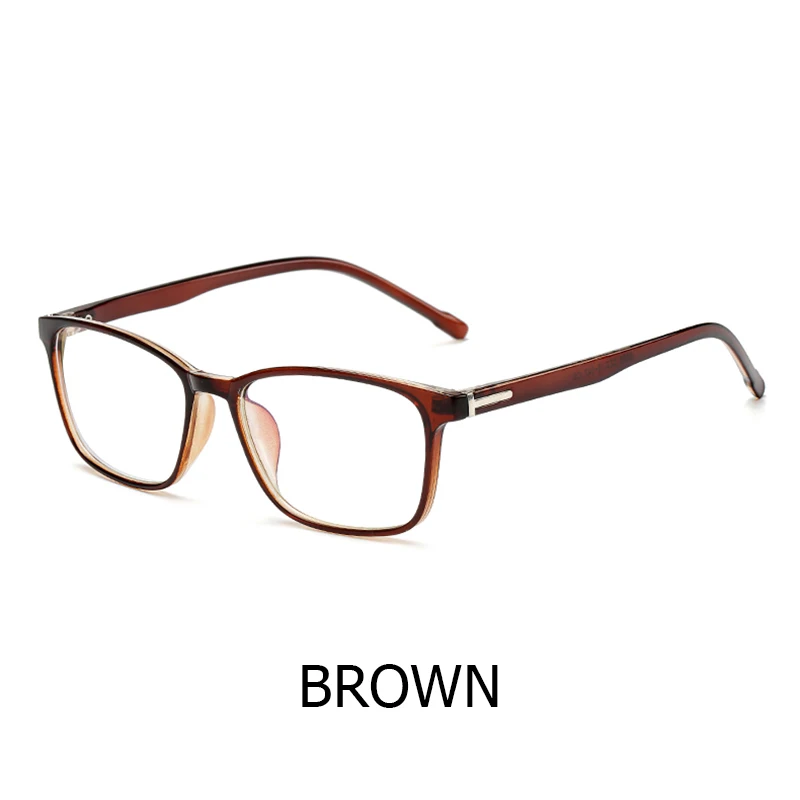 C5 brown TOEXPLORE ore TR90, оправа для мужчин и женщин, оправа для очков, Ретро стиль, очки, оптические очки для чтения, линзы для близорукости, модный бренд, дизайнер - Цвет оправы: C5 brown