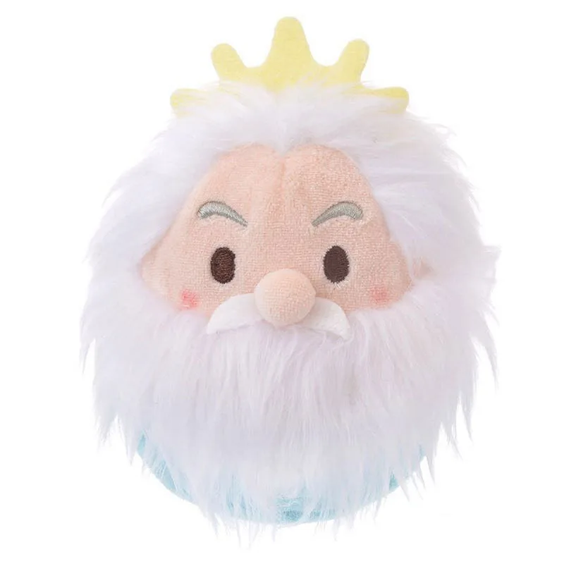 King Triton Kawaii милый Ufufy аромат маленькая Русалочка Ариэль плюшевая игрушка камбала Себастиан Краб Урсула принц Eric Max девочки дети игрушки подарки - Цвет: King Triton