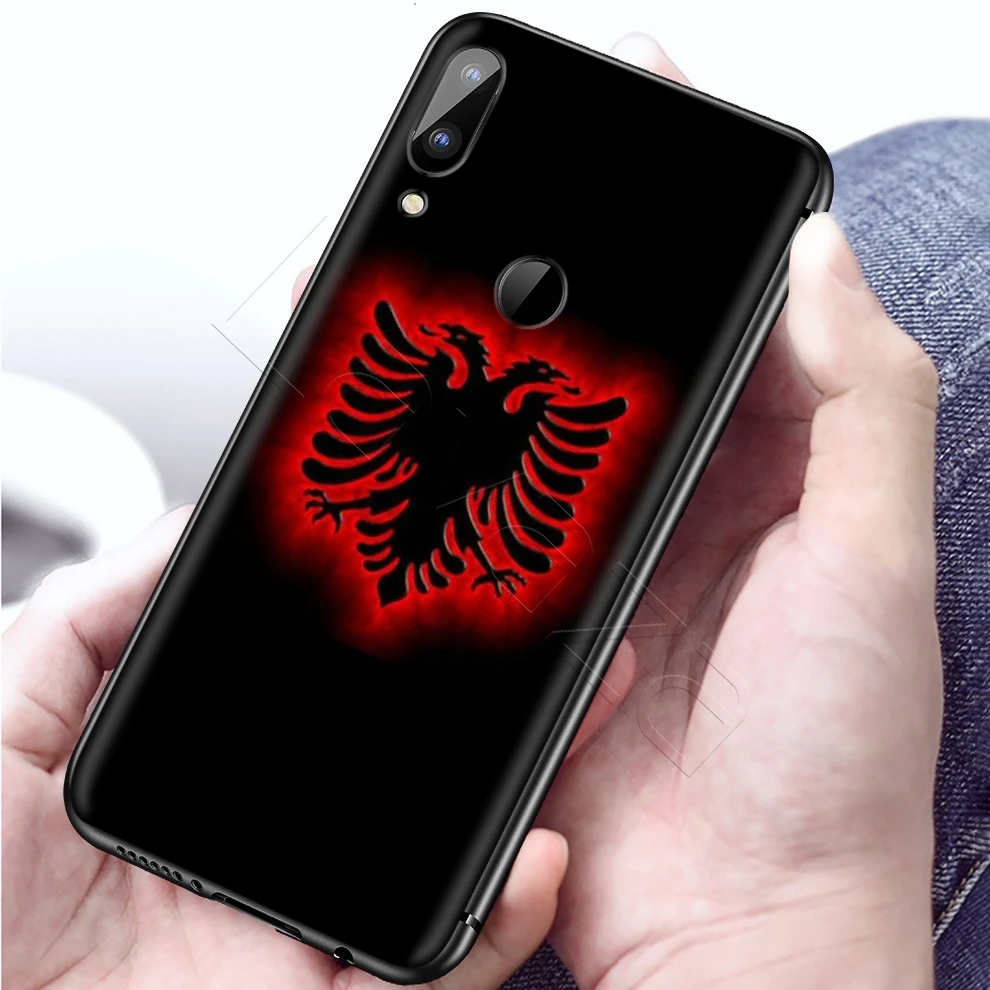 Чехол Lavaza в стиле ретро с флагом Албании и орлом для Xiaomi Redmi Note 8 8A 7 6 6A 5 5A 4 4X 4A Go Pro Plus