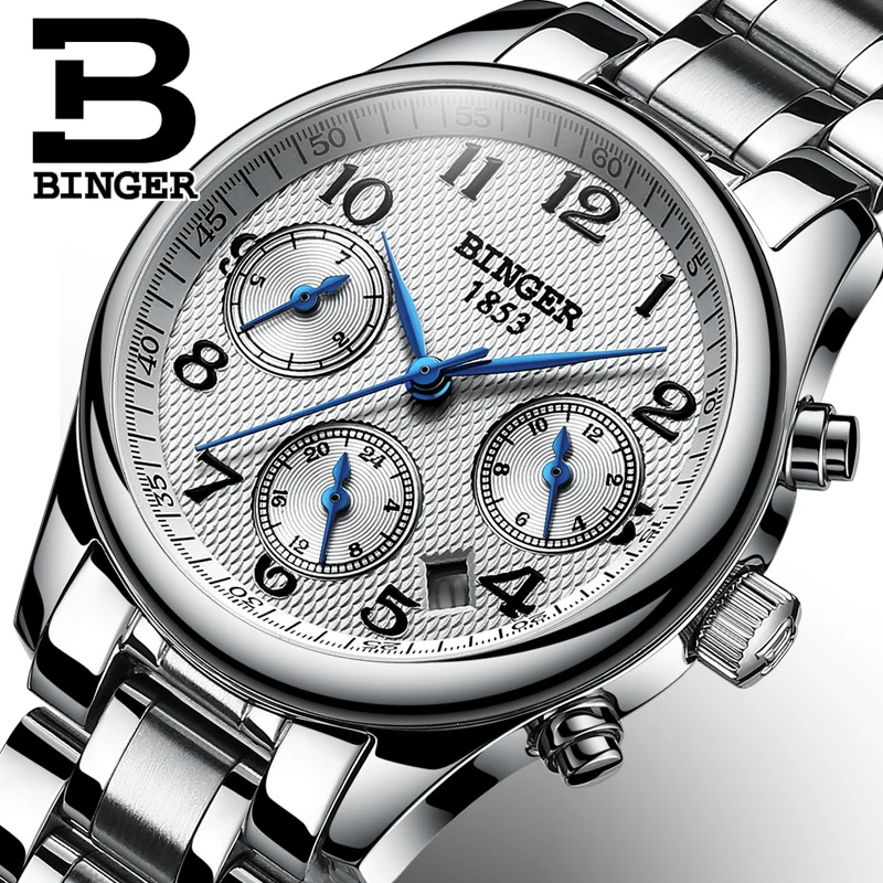 

Switzerland BINGER Women Watches Luxury Brand Quartz Watch Women Waterproof Relogio Feminino Sapphire Clock Wristwatches B-603W1