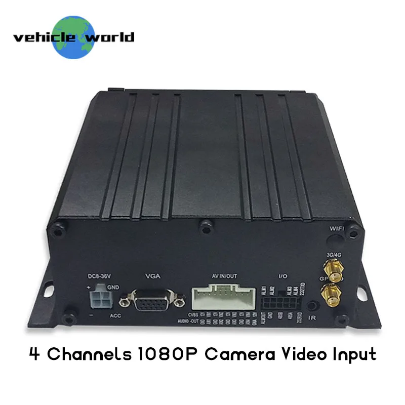 Высокая безопасность производительность AHD 1080 P 4CH MDVR с gps 3g 4G для транспортных