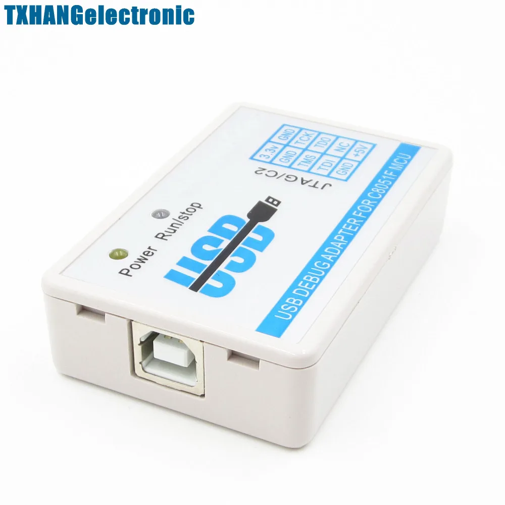C8051F MCU эмулятор U-EC6 USB отладочный адаптер загрузчик JTAG/C2 режим + кабель Новый |