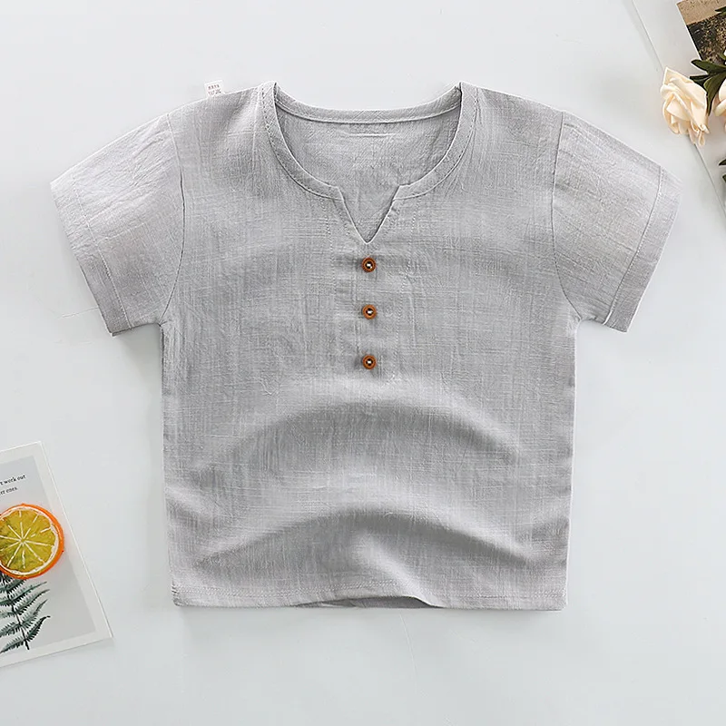 Футболка для маленьких мальчиков хлопковые топы с короткими рукавами футболки