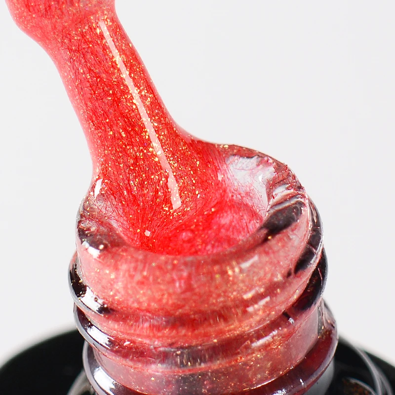 Голографический Гель лак для ногтей 7 мл с блестящим УФ гелем цветной долговечный